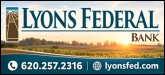 Lyons Federal Bank Sponsorship Banner
